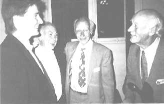 [Andreas Reibenspies and Adolph Kurt Bhm with Heiner and Bruno Hesse in Calw 1992]