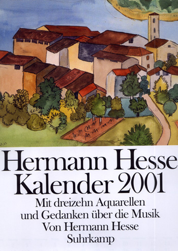 [Hesse Kalender 2001,  Suhrkamp Verlag, 2000/2001]