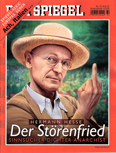 [Reduced image of the cover of DER SPIEGEL from August 6, 2012.  © DER SPIEGEL, 2012] 