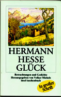[Buchdeckel: Hermann Hesse Glck, Frankfurt: Insel, 2000]