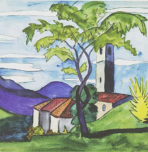 [Hermann Hesse: Gartenhaus bei Bern , ca. 1918]
