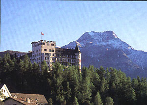 [Archive Photo: Hotel Waldhaus, Sils-Maria, Engadin. Photographer: not listed. HHP 2008] 