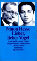 [Book cover: Gisela Kleine Lieber, lieber Vogel, suhrkamp taschenbuch 3373, 2002]