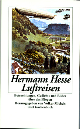 [Buchdeckel: Hermann Hesse Luftreisen, it 1604, Erstauflage 1994]